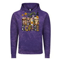 Cloud Purple cows and coffee cups Vintage Hoodie - Jasminsmagicworld