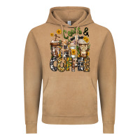 Vintage Camel cows and coffee cups Vintage Hoodie - Jasminsmagicworld