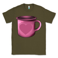 Army Green Valentine's Day heart mug Classic Tee - AdoDesignShop