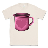 Natural Valentine's Day heart mug Classic Tee - AdoDesignShop