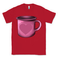 Red Valentine's Day heart mug Classic Tee - AdoDesignShop