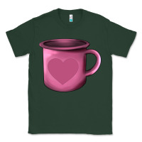 Sports Green Valentine's Day heart mug Classic Tee - AdoDesignShop