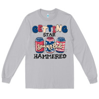 Moon Dust getting star spangled hammered Long Sleeve Tee - MaliasSmallBusiness