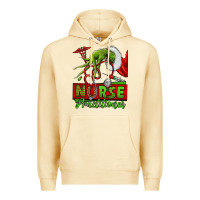 Pina Colada Christmas Character Nurse Premium Hoodie - NancyCooperArtShop