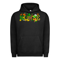 Pigment Black St. Patricks day nurse Urban Hoodie - HowdyJamesFarm