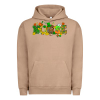Pigment Burro St. Patricks day nurse Urban Hoodie - HowdyJamesFarm