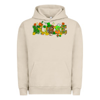 Pigment French Oak St. Patricks day nurse Urban Hoodie - HowdyJamesFarm