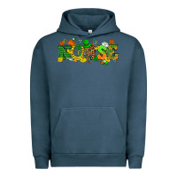 Pigment Midnight Navy St. Patricks day nurse Urban Hoodie - HowdyJamesFarm
