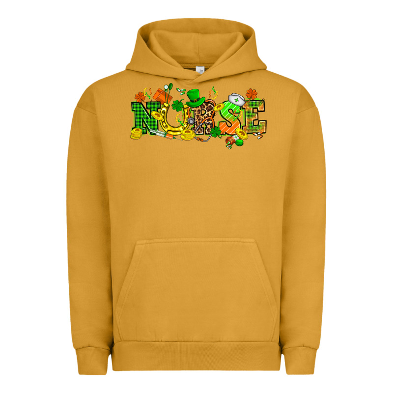 St. Patricks Day Nurse Urban Hoodie by HowdyJamesFarm | Teevron