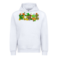 White St. Patricks day nurse Urban Hoodie - HowdyJamesFarm