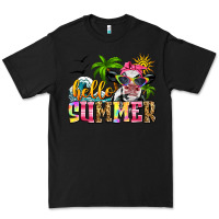 Black hello summer cow Premium Tee - Zillion Design Studio