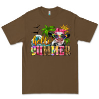 Cacao hello summer cow Premium Tee - Zillion Design Studio