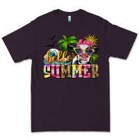 Plum hello summer cow Premium Tee - Zillion Design Studio