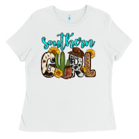 White southern girl Ladies Tee - Zillion Design Studio