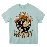 Arona howdy smiley face Heavy Core Tee - BarkalooDesign
