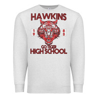 Oatmeal Heather Go Tiger High School Premium Sweatshirt - Bettercallsaul