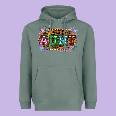 Best Aunt Ever! Heavyweight Hoodie Designed By Bettercallsaul