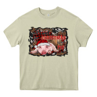 Mossy all i want for christmas is a pig baby Heavy Core Tee - RanaPortraitStore