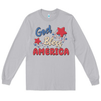 Moon Dust god bless america Long Sleeve Tee - MaliasSmallBusiness