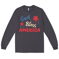 Smoke god bless america Long Sleeve Tee - MaliasSmallBusiness