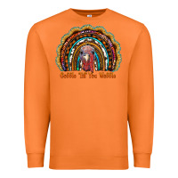 Carrot gobble till you wobble thanksgiving rainbow Premium Sweatshirt - RanaPortraitStore