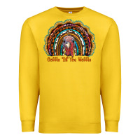 Lemon gobble till you wobble thanksgiving rainbow Premium Sweatshirt - RanaPortraitStore