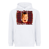 White Merry Christmas You Filthy Animal Heavyweight Hoodie - Bettercallsaul
