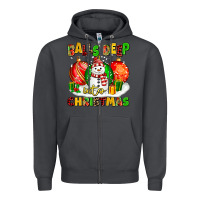 Smoke Balls Deep Into Christmas Zipper Hoodie - MaliasSmallBusiness