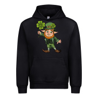 Black St. Patrick's day elf Urban Hoodie - CowGirlArtShop