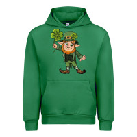 Emerald St. Patrick's day elf Urban Hoodie - CowGirlArtShop
