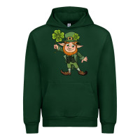Forest Green St. Patrick's day elf Urban Hoodie - CowGirlArtShop