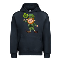 Navy St. Patrick's day elf Urban Hoodie - CowGirlArtShop