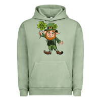 Pigment Oil Green St. Patrick's day elf Urban Hoodie - CowGirlArtShop