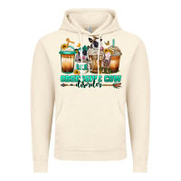 Vintage Artic ocd obsessive cow disorder coffee cups Vintage Hoodie - Jasminsmagicworld