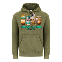 Vintage Olive ocd obsessive cow disorder coffee cups Vintage Hoodie - Jasminsmagicworld