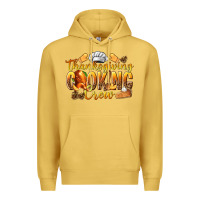 Antique Gold Thanksgiving Cooking Crew Premium Hoodie - texasbilliewilder
