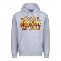 Heather Grey Thanksgiving Cooking Crew Premium Hoodie - texasbilliewilder
