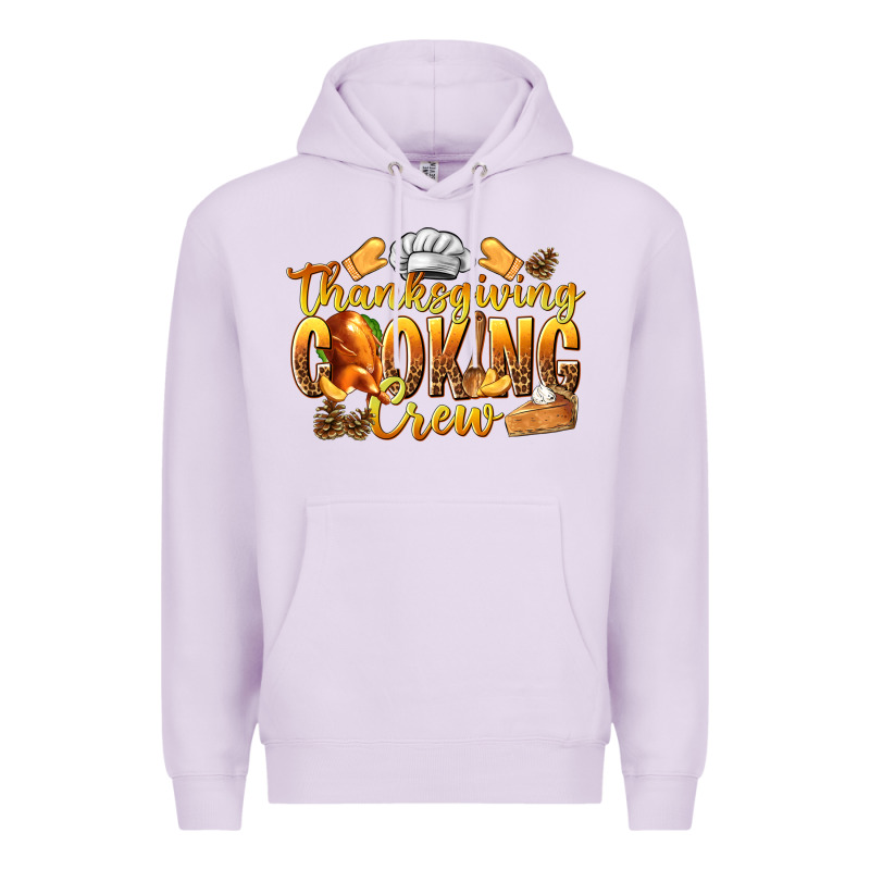 Thanksgiving Cooking Crew Premium Hoodie by texasbilliewilder | Teevron