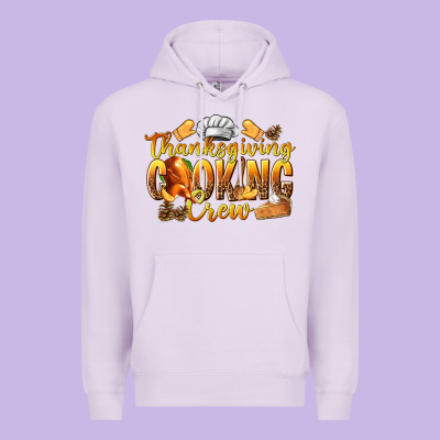 Thanksgiving Cooking Crew Premium Hoodie Designed By Texasbilliewilder
