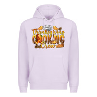 Lilac Thanksgiving Cooking Crew Premium Hoodie - texasbilliewilder