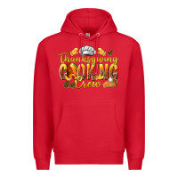Red Thanksgiving Cooking Crew Premium Hoodie - texasbilliewilder