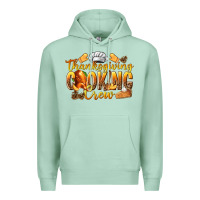 Seafoam Thanksgiving Cooking Crew Premium Hoodie - texasbilliewilder