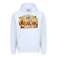 White Thanksgiving Cooking Crew Premium Hoodie - texasbilliewilder
