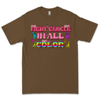 Cacao Fight Cancer In All Color Premium Tee - texasbilliewilder