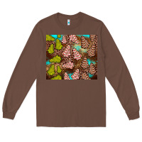 Chestnut little debbie tree cakes leopard turquoise Long Sleeve Tee - JahusDesignShop