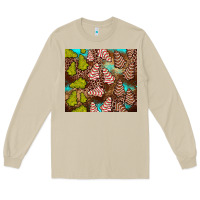 Mushroom little debbie tree cakes leopard turquoise Long Sleeve Tee - JahusDesignShop