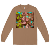 Toasted Coconut little debbie tree cakes leopard turquoise Long Sleeve Tee - JahusDesignShop