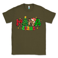 Army Green mama claus Classic Tee - NancyCooperArtShop