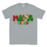 Heather Grey mama claus Classic Tee - NancyCooperArtShop