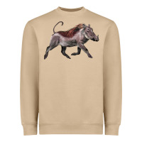 Mushroom Warthog Illustrations Heavyweight Sweatshirt - LillyAllenDesigns